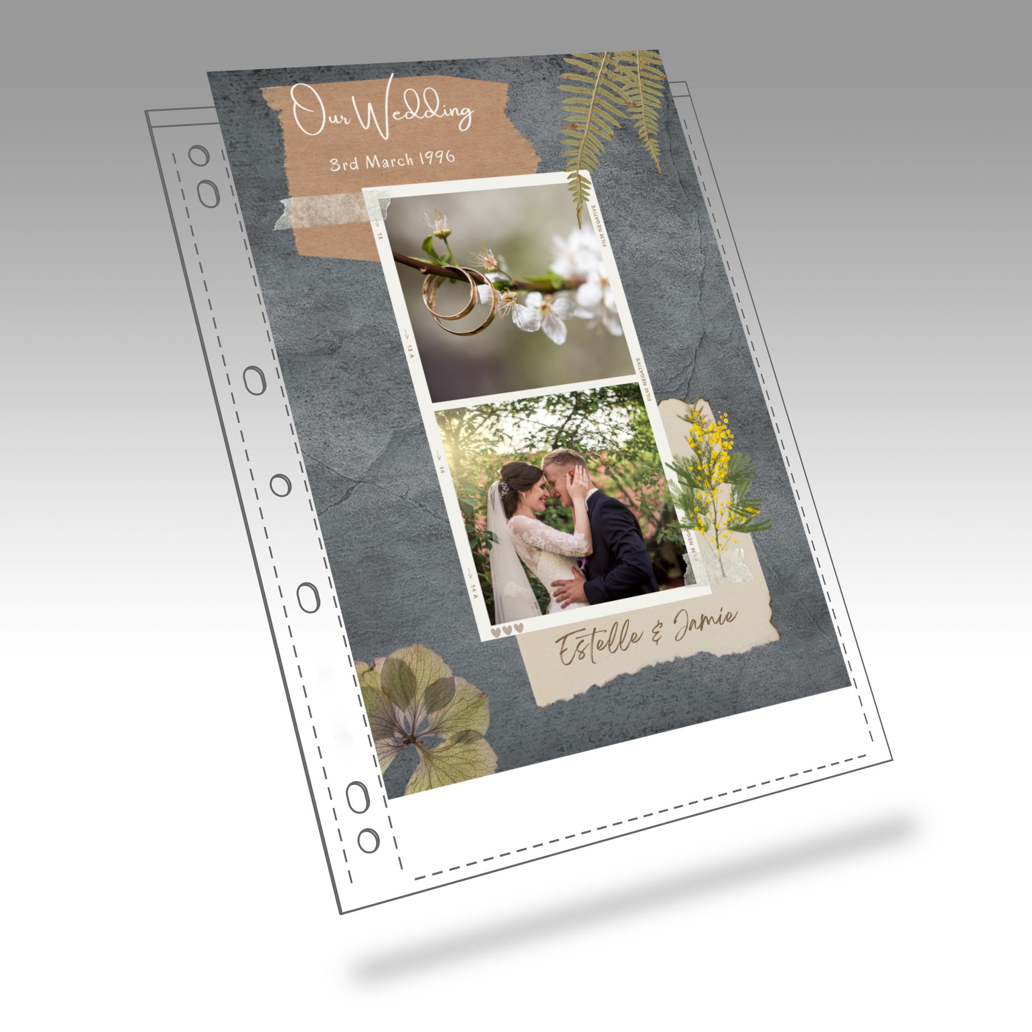 Polypropylene Page - 8.5 x 11