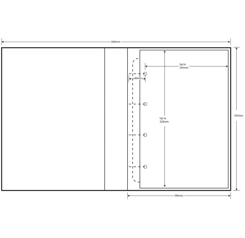 A4 Archival Binder Box