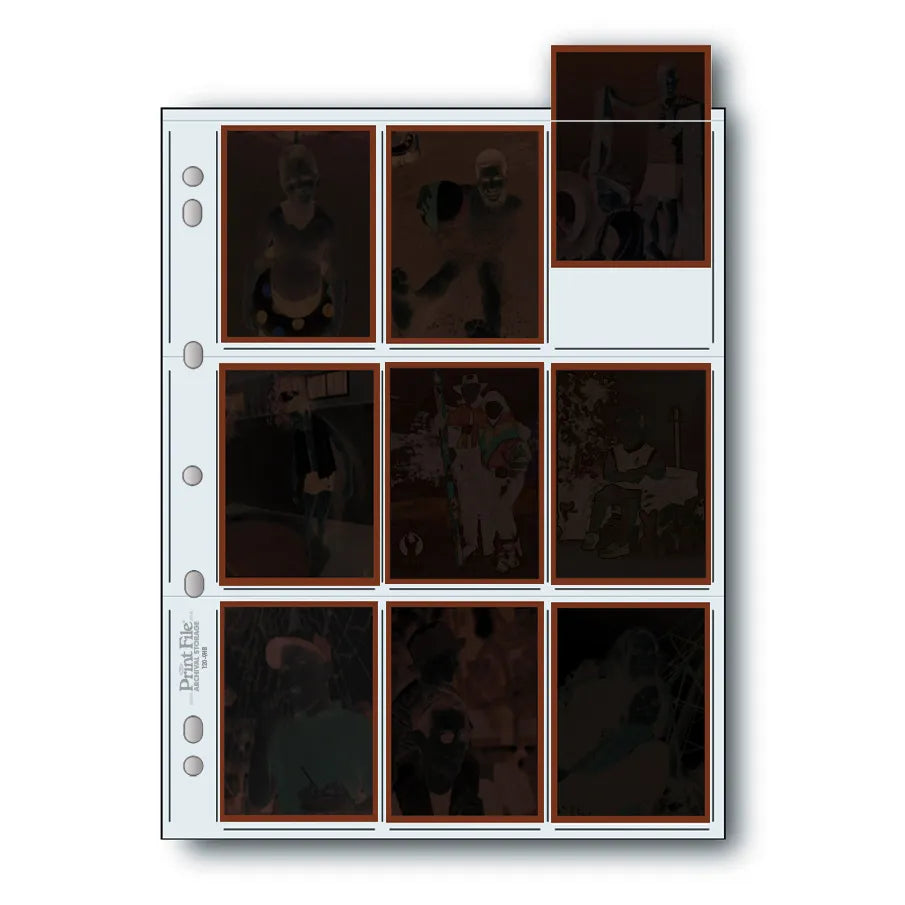 Polypropylene Page 120mm Negative or Collectable Cards